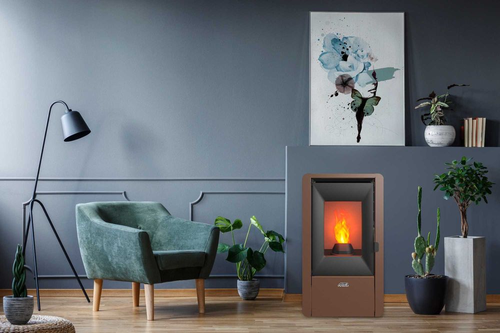 Piecyk piec kominek na pellet AUTOMATYCZNY Artel Nina- 7,1 kW