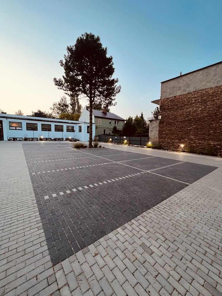 Układanie kostki brukowej brukarstwo  UŁOZENIE KOSTKI BRUKOWEJ