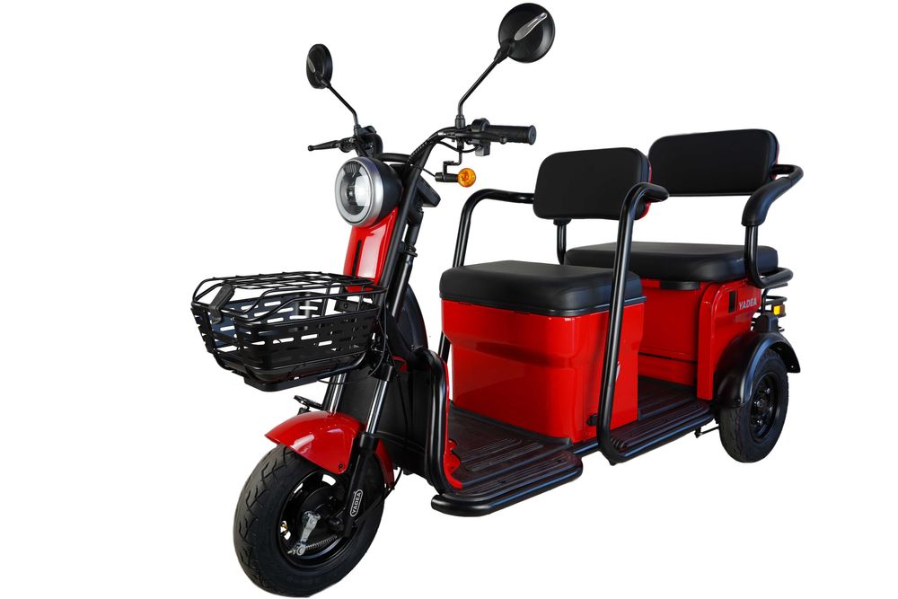 Skuter inwalidzki dwuosobowy Z-tech Czoper 3 -kołowy