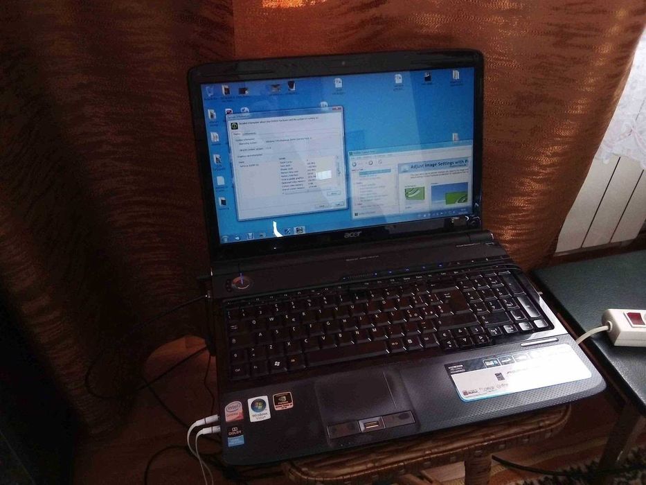 робочий ноутбук acer aspire 6930G з супер потужним процесором як серве
