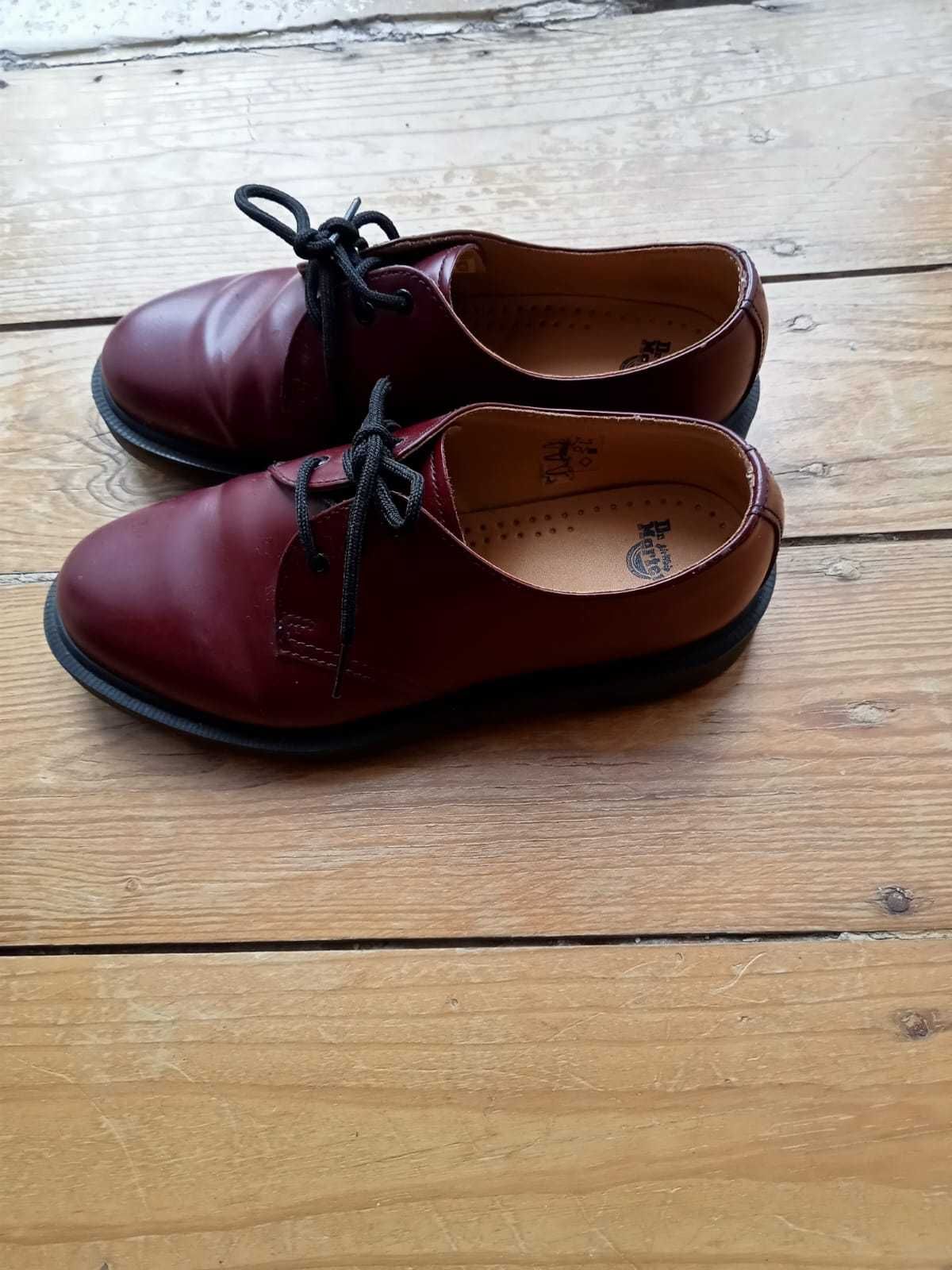 Dr. Martens - 1461 em pele cereja
