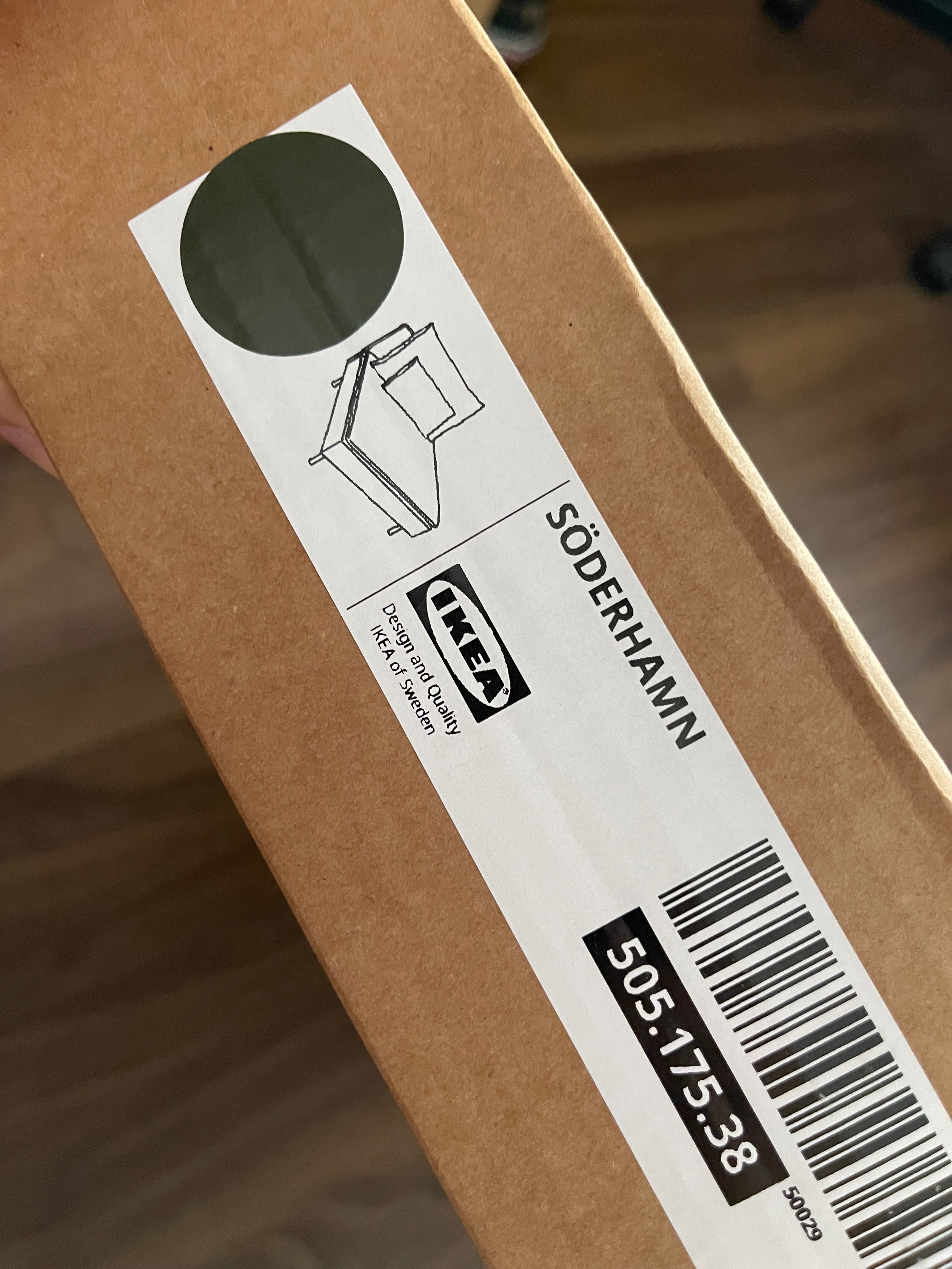 Capa para sofá Ikea soderhamn novo lacrado