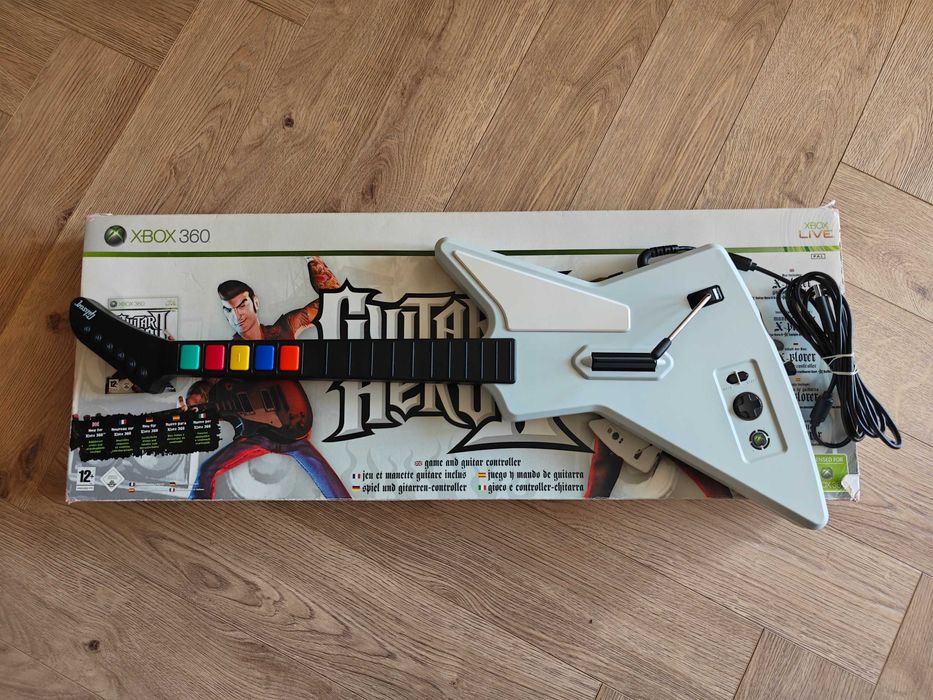 Gitara Xplorer X-Plorer Guitar Hero Xbox 360 PC Pudełko