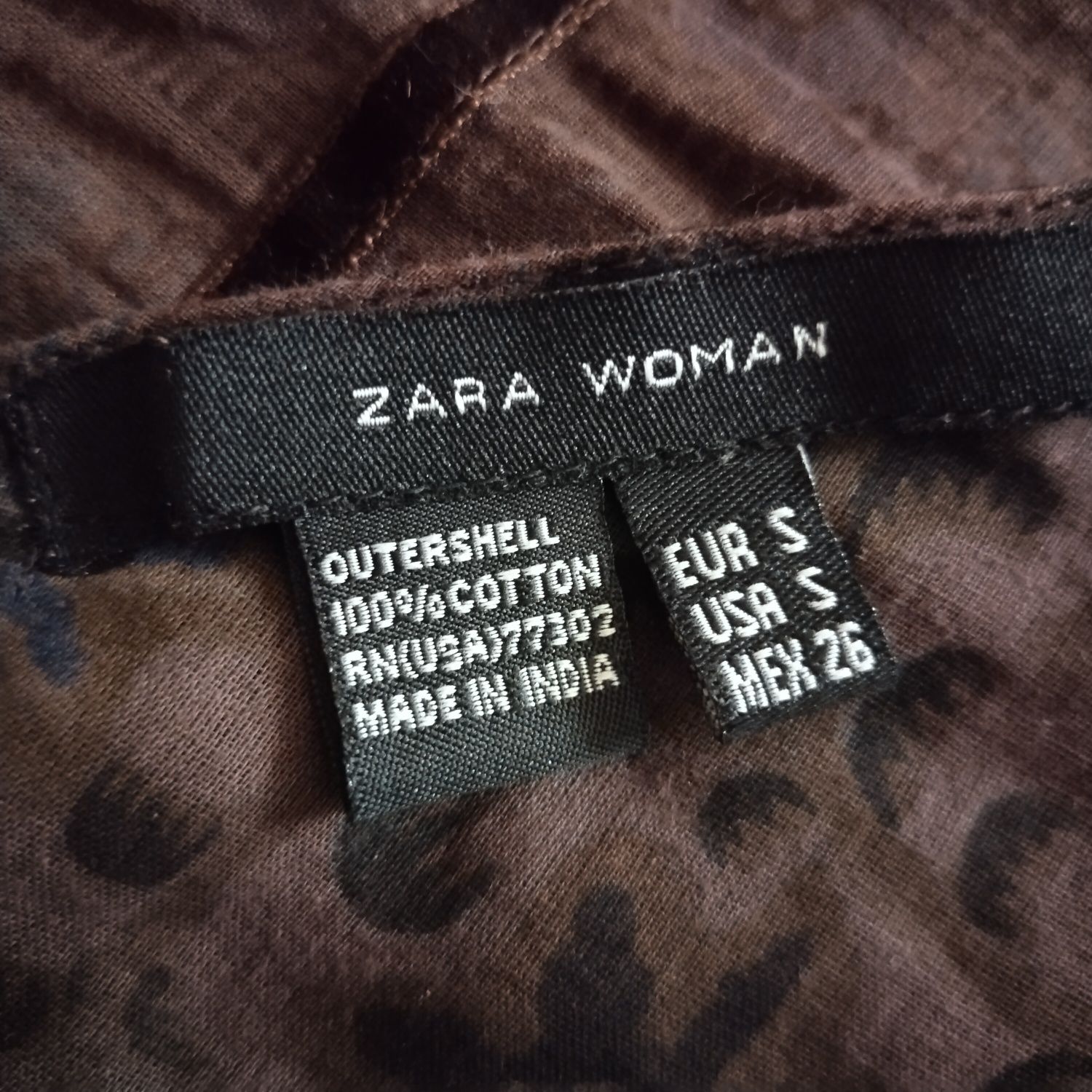 Zara длинная юбка в пол коричневая