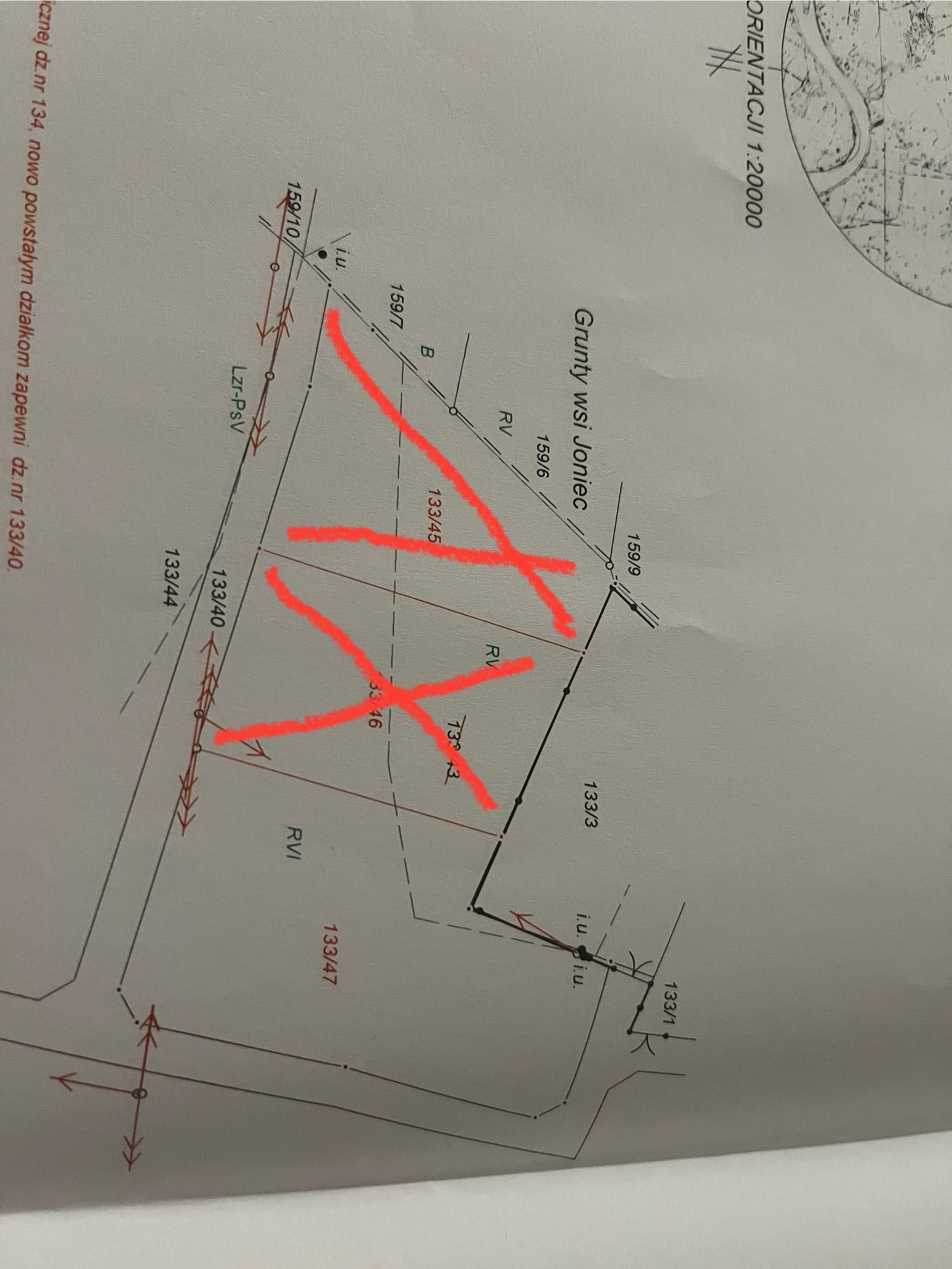 Ładna działka 1550m2 blisko Warszawy, Wkra Joniec, Nowe Miasto WZ