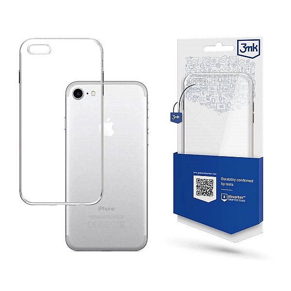 Etui 3mk Clear Case na iPhone 7 / 8 / SE 2020 / SE 2022 - przezroczyst