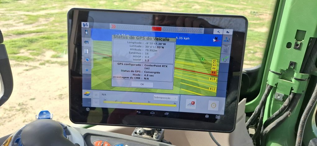 GPS de Plantação a trabalhar em Rangepoint