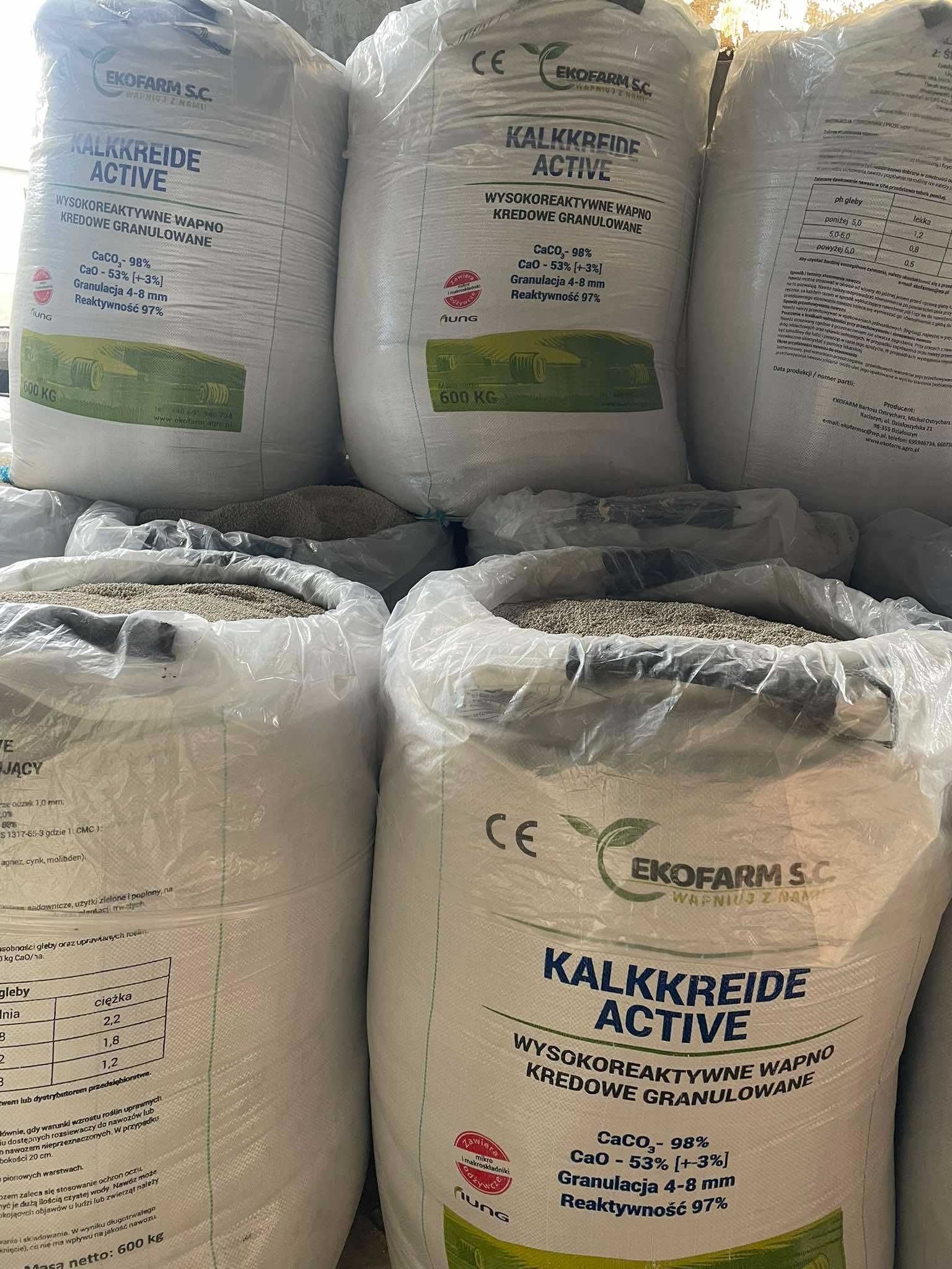 Wapno nawozowe granulowane PRODUCENT