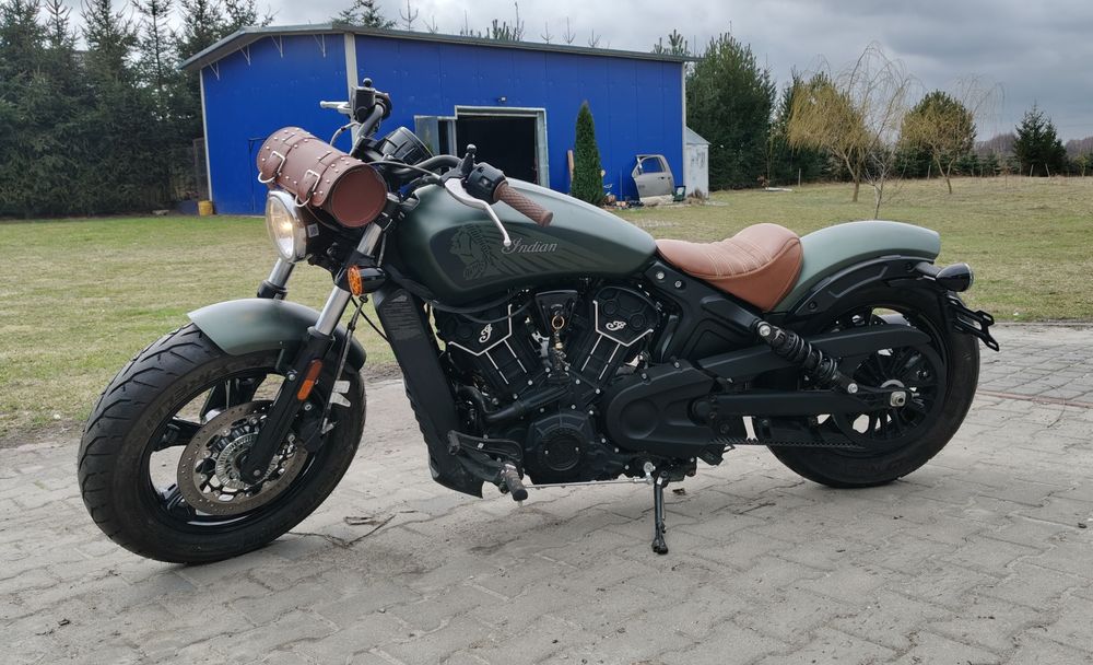 Indian Scout Sixty Bobber" nówka"