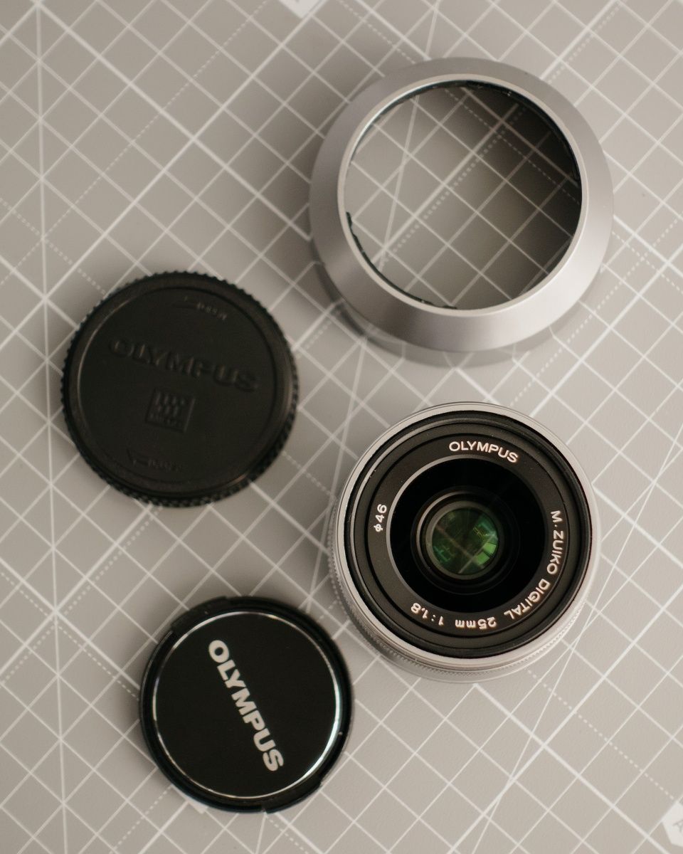 Olympus 25mm F1.8 Silver | MFT