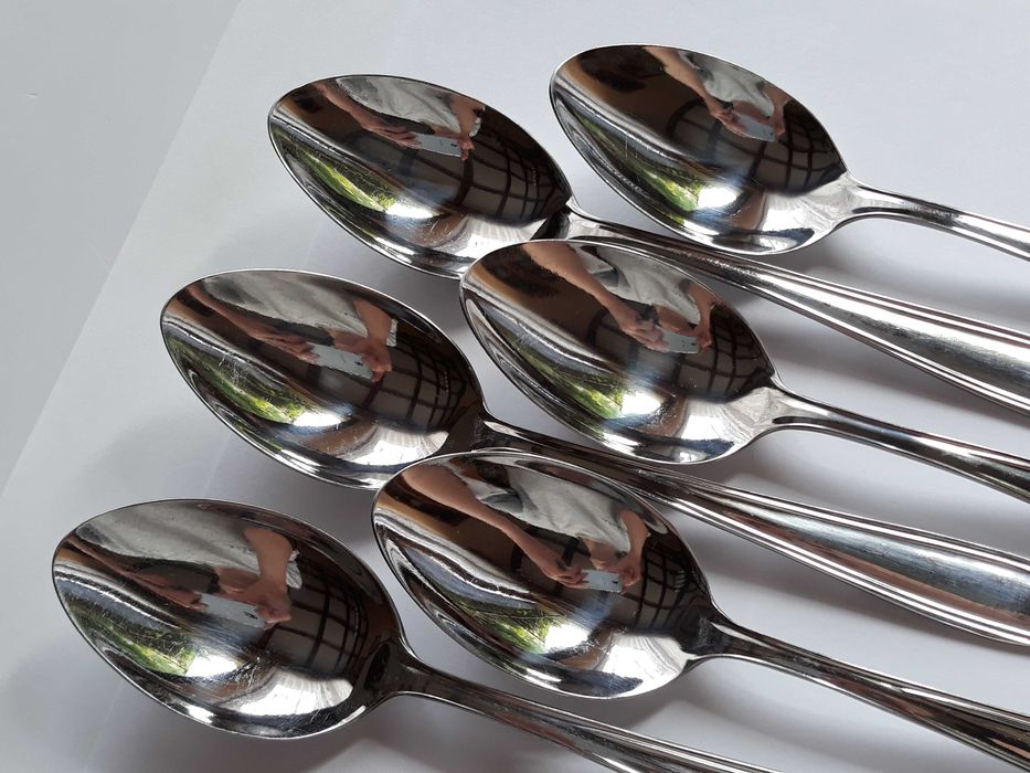 Łyżki obiadowe, BAKELIT, Gerlach, sztućce PRL