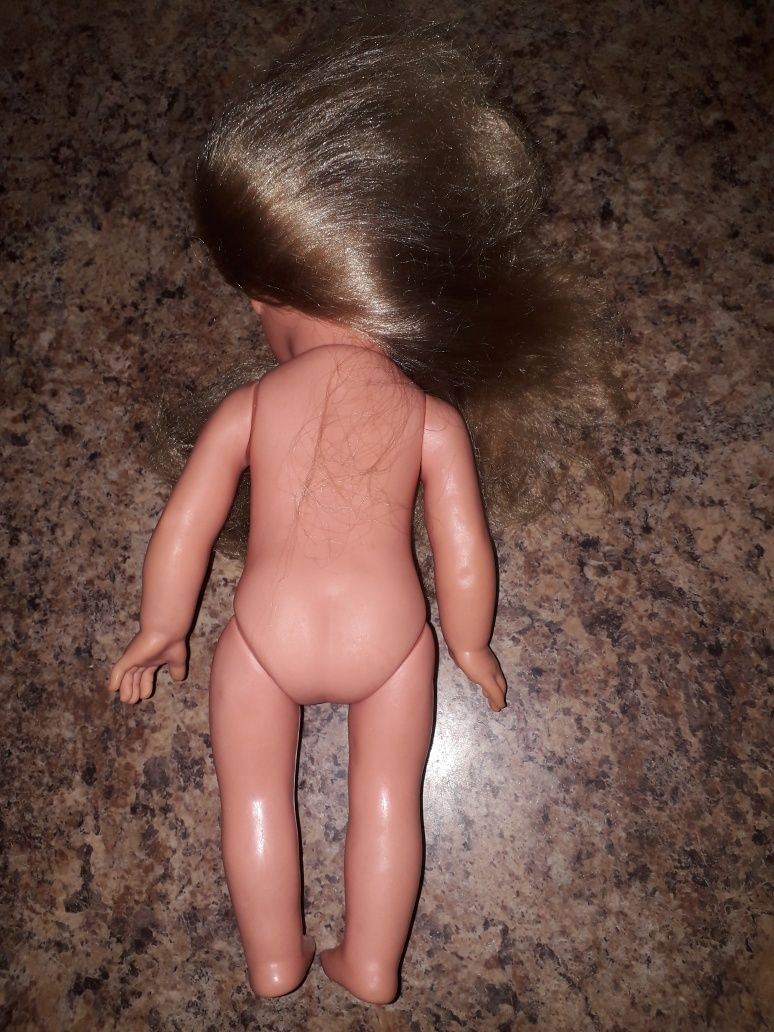 Кукла ГДР 34 см, вся резиновая