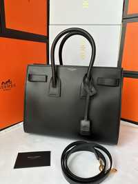 Torebka Sac de Jour Y.S.L. Black Leather