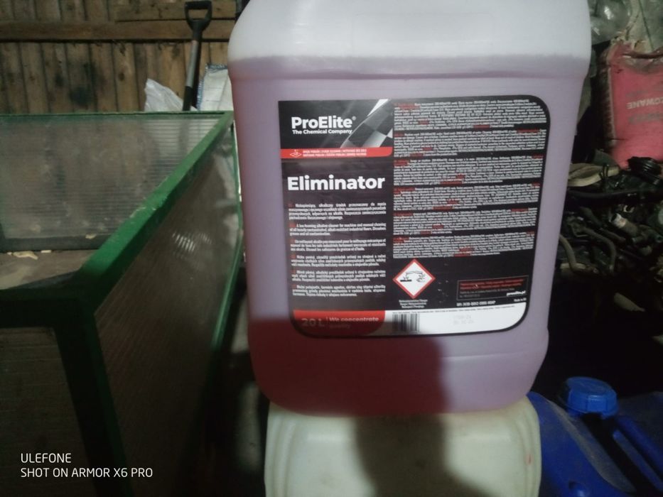 Eliminator środek alkaliczny do mycia maszynowego i ręcznego