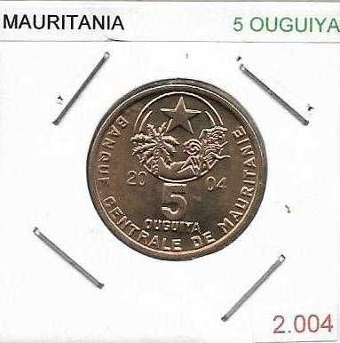 Mauritânia - - - - - Moedas