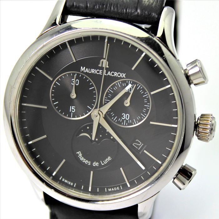 Maurice Lacroix - Les Classiques Phases De Lune - Chronograph LC1148