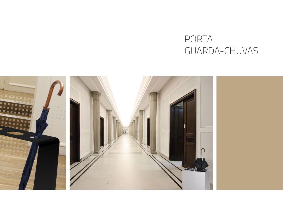 Bengaleiro com Base em Mármore "pintado" A 1700mm x base Ø350mm Novo