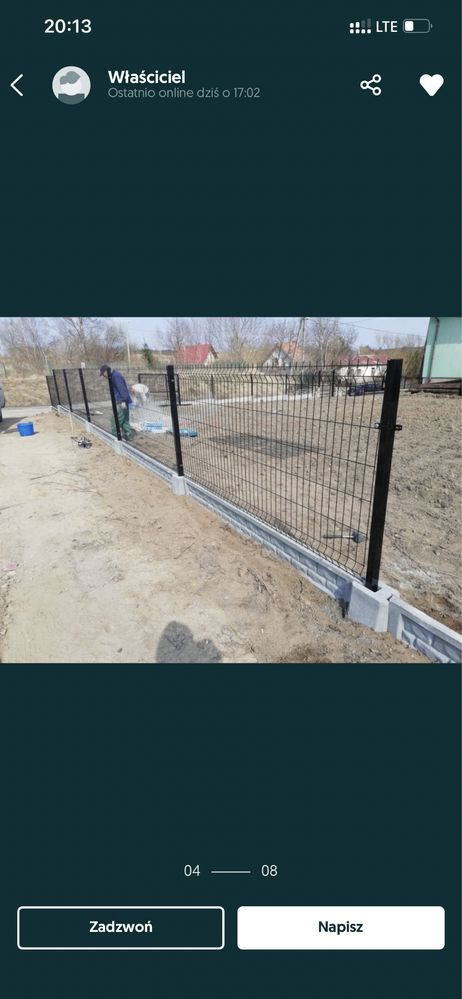 Lokalna  15 lat Czujak Najtaniej  ogrodzenia z siatki montaz panele