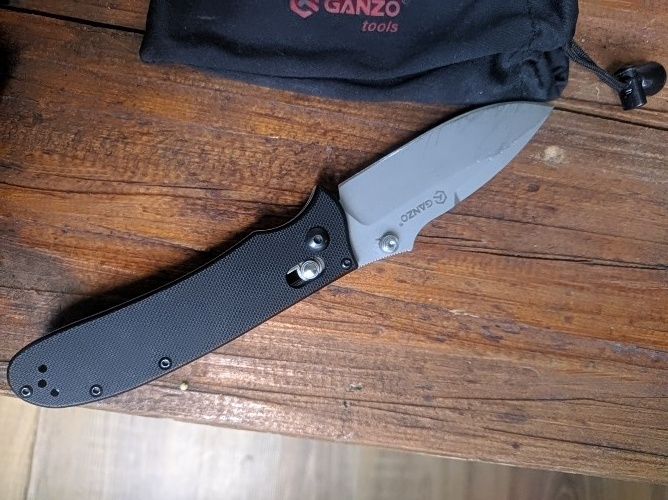 Нож Firebird F704-BK by Ganzo G704