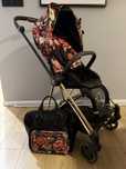 Cybex Mios 2.0 Spring Blossom Dark i torba