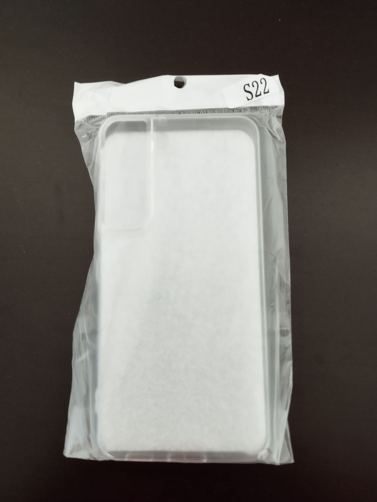 Capa de telefone de silicone transparente para samsung galaxy S22