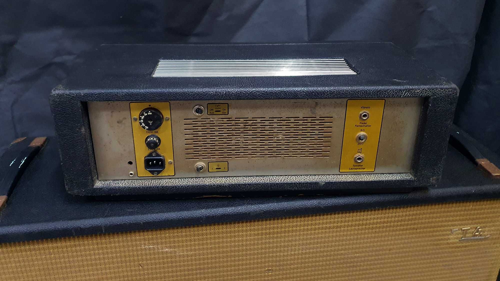 Amplificador válvulas Klemt Echolette Showstar (1963)+ coluna