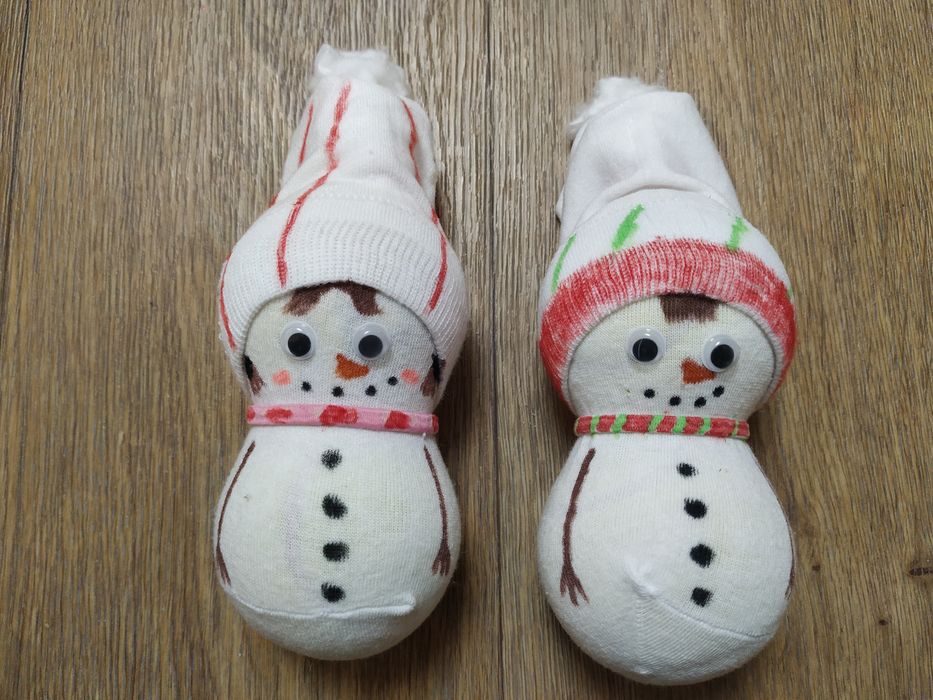 Снеговик ручной работы