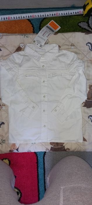 Nowa koszula z firmy Coccodrillo dla dziewczynki roz 92