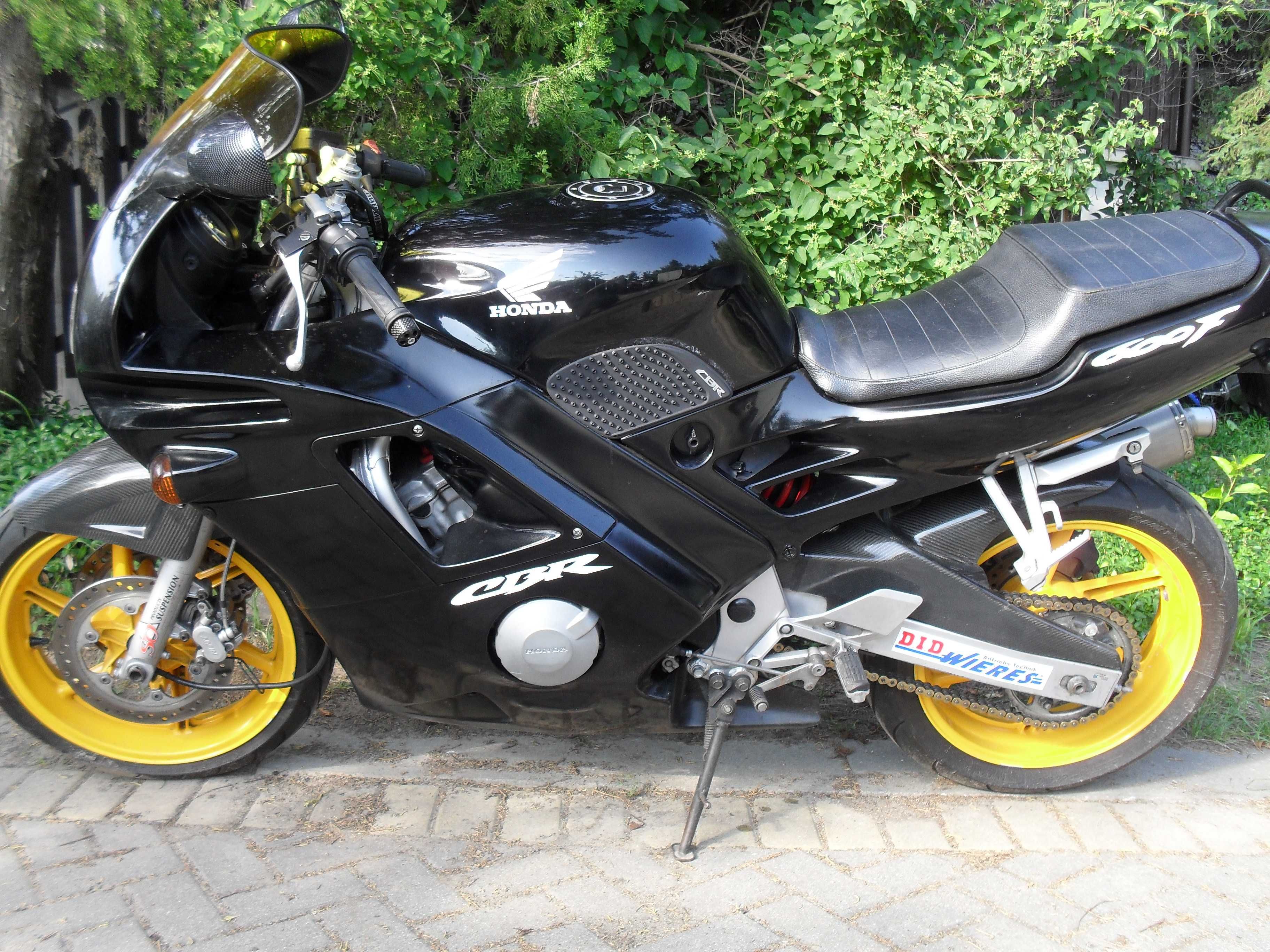 honda cbr600 f2 niemcy wydech leovince mały przebieg