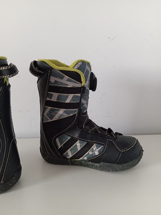 Buty snowboardowe K2 boa 34 snowboard dziecięce Burton śniegowce 35
