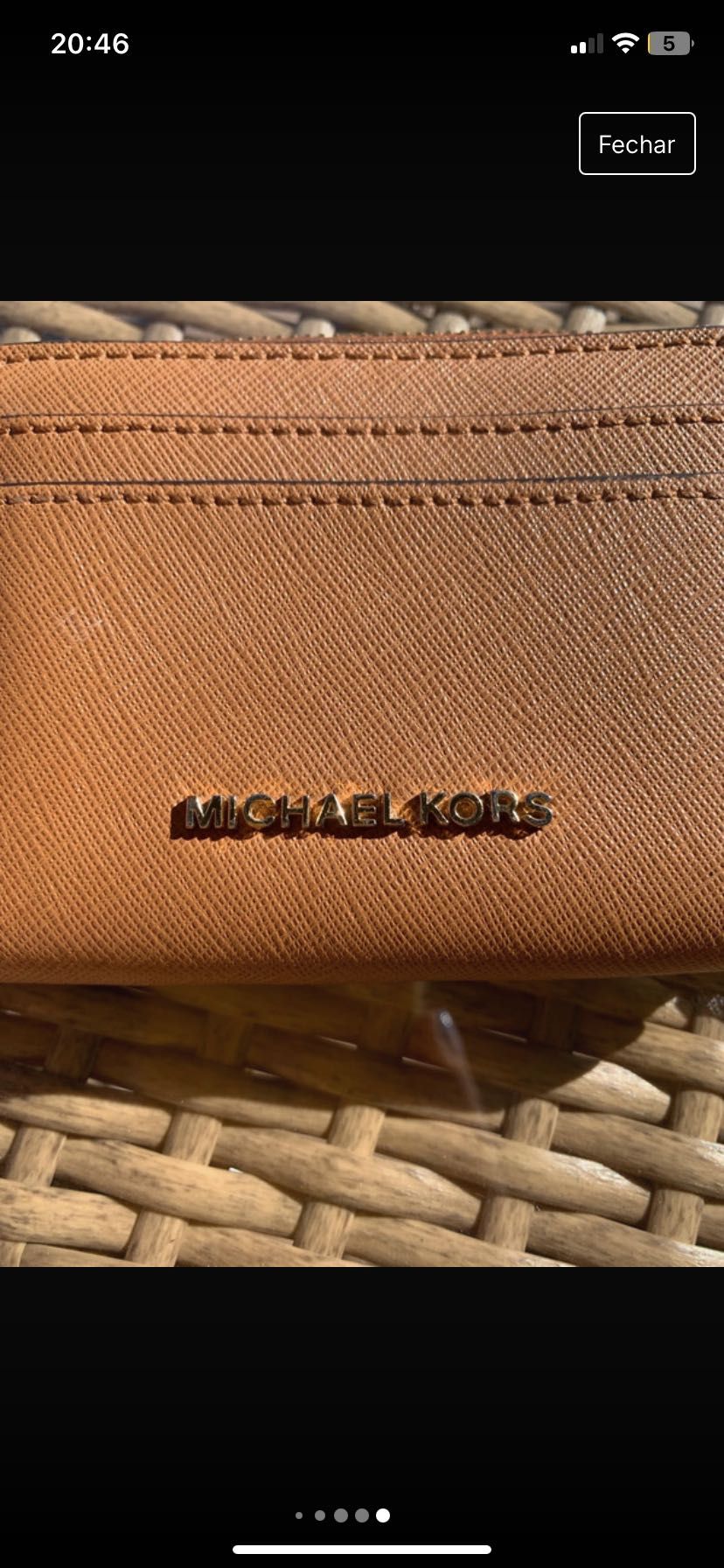 Porta cartões e moedas Michael Kors