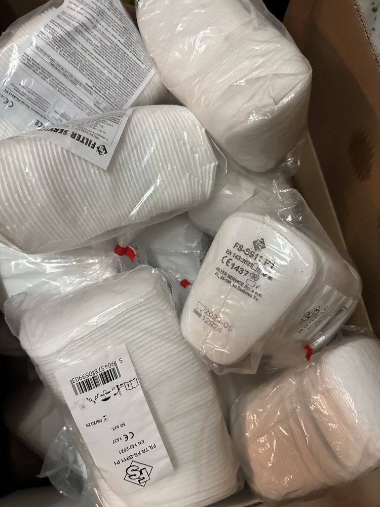 Filtry przeciwpyłowe 3 m (zamienniki ) 150 sztuk!!!