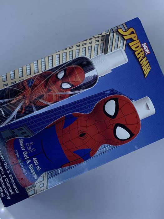 Shampô/Gel de banho  e Spray para Corpo Spiderman