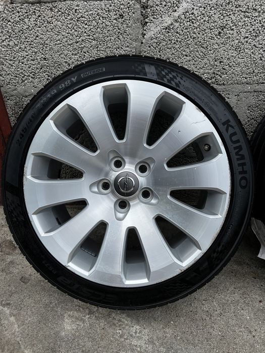 Oryginalne Alufelgi R19 5x120 Opel Insygnia Opony Letnie 245/40/19