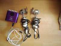 Два мікрофони SKEREI SK-882, Net Singer  PK-3PK-3 Micrsthen