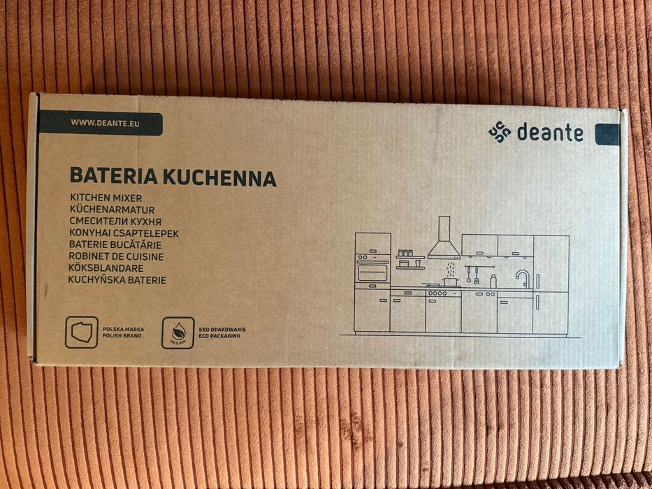 Bateria Deante BQS_Z73M Złoty Mosiądz