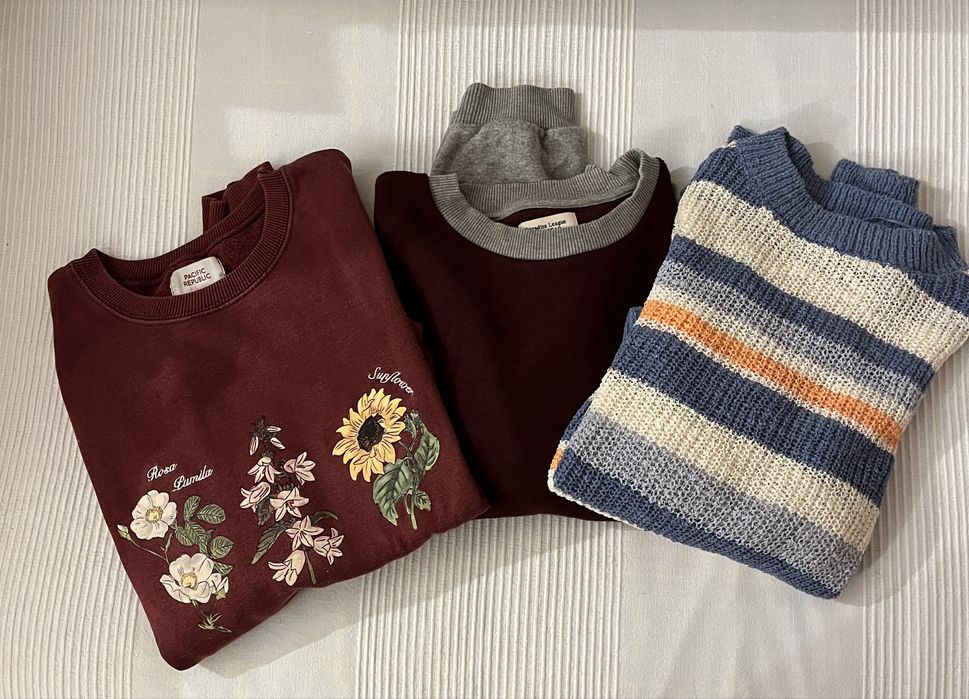 Lote 3 camisolas de raparigas