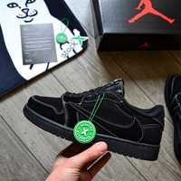 Nike Air Jordan 1 Low x Travis Scott Black Phantom