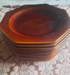 10 talerzy porcelit ceramika jak Pruszków Portugal