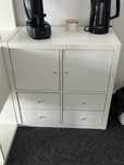 IKEA Regał KALLAX  z 77 x 77cm z wypełnieniem