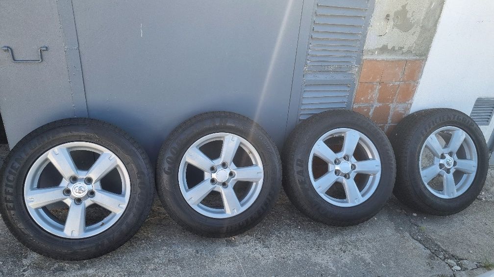 Диски Toyota оригінал, з шинами Good year 225 65 17