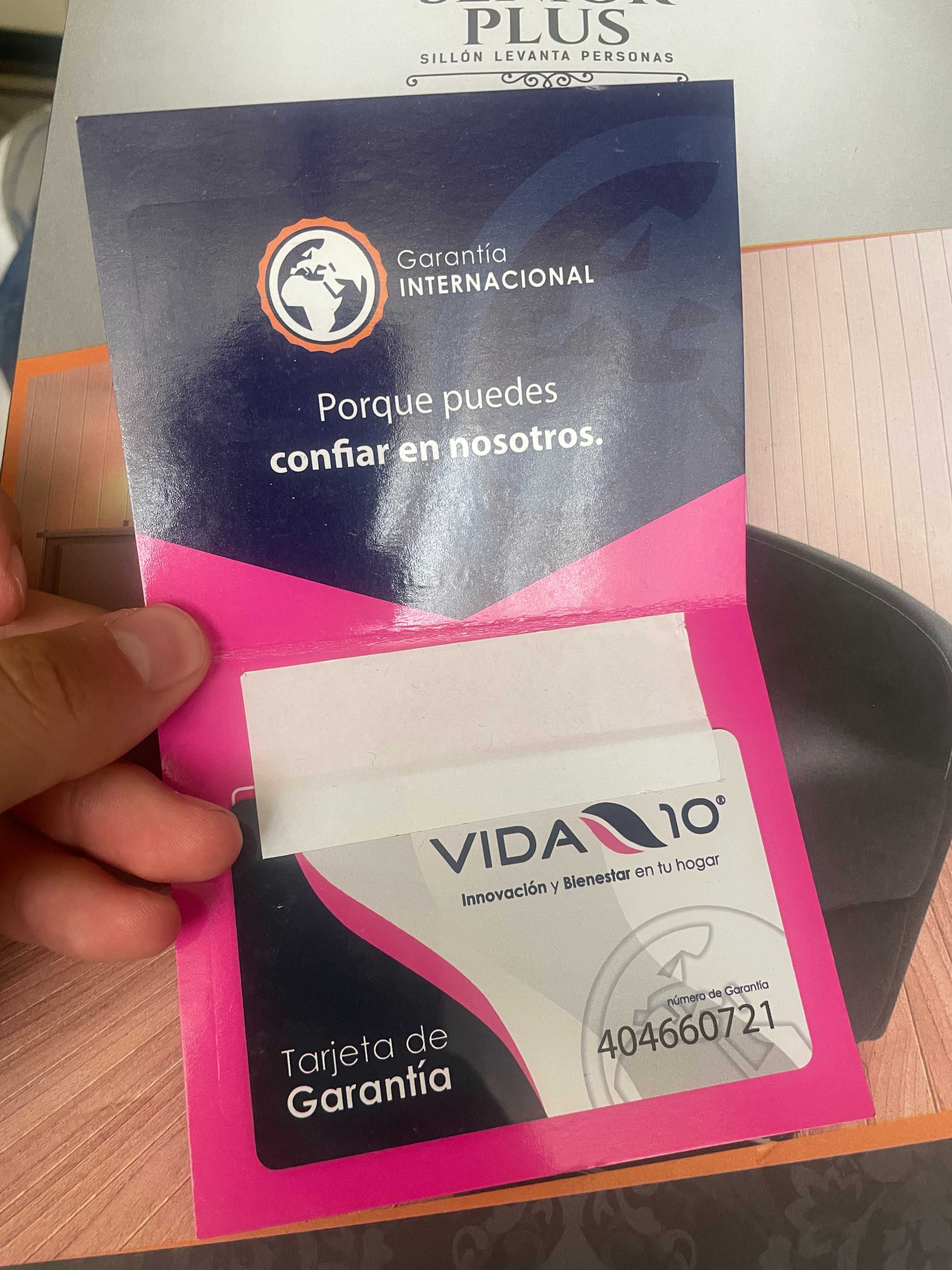 Cadeirão elevatório motorizado Vida10 Senior Plus, com massajador
