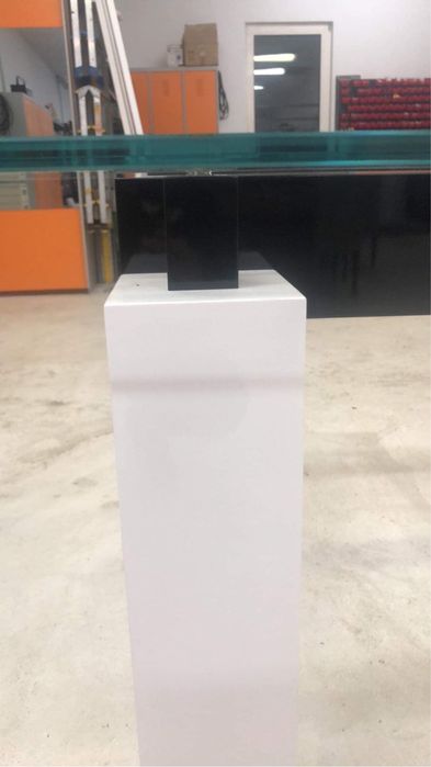 Stół szklany do salonu 12 krzeseł