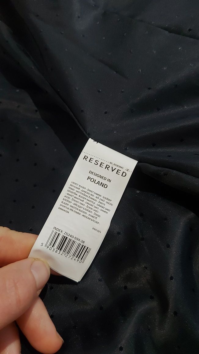 Marynarka/żakiet r.M 38 Reserved
