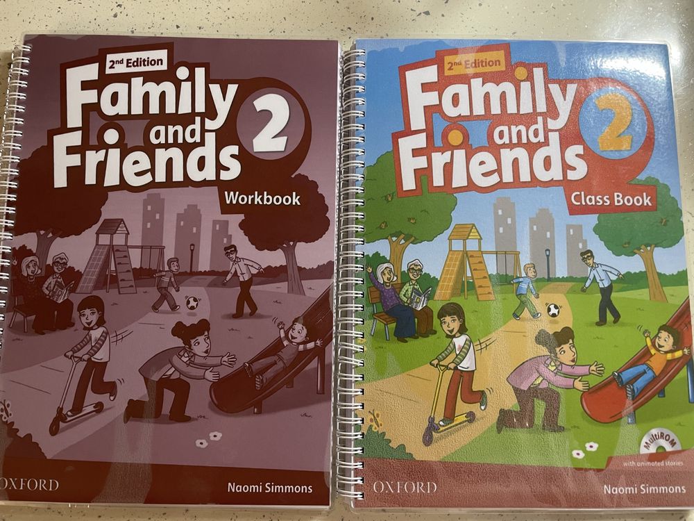 Family and friends 2 книга та зошит