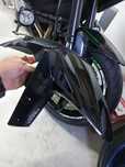 Błotnik Kawasaki Versys 1000, osłona koła, owiewka, z 2019-23 r