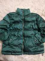 kurtka Guess puchowa M L 38 40 zielona unisex system thermore