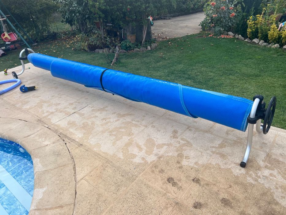 Capa de piscina de verão