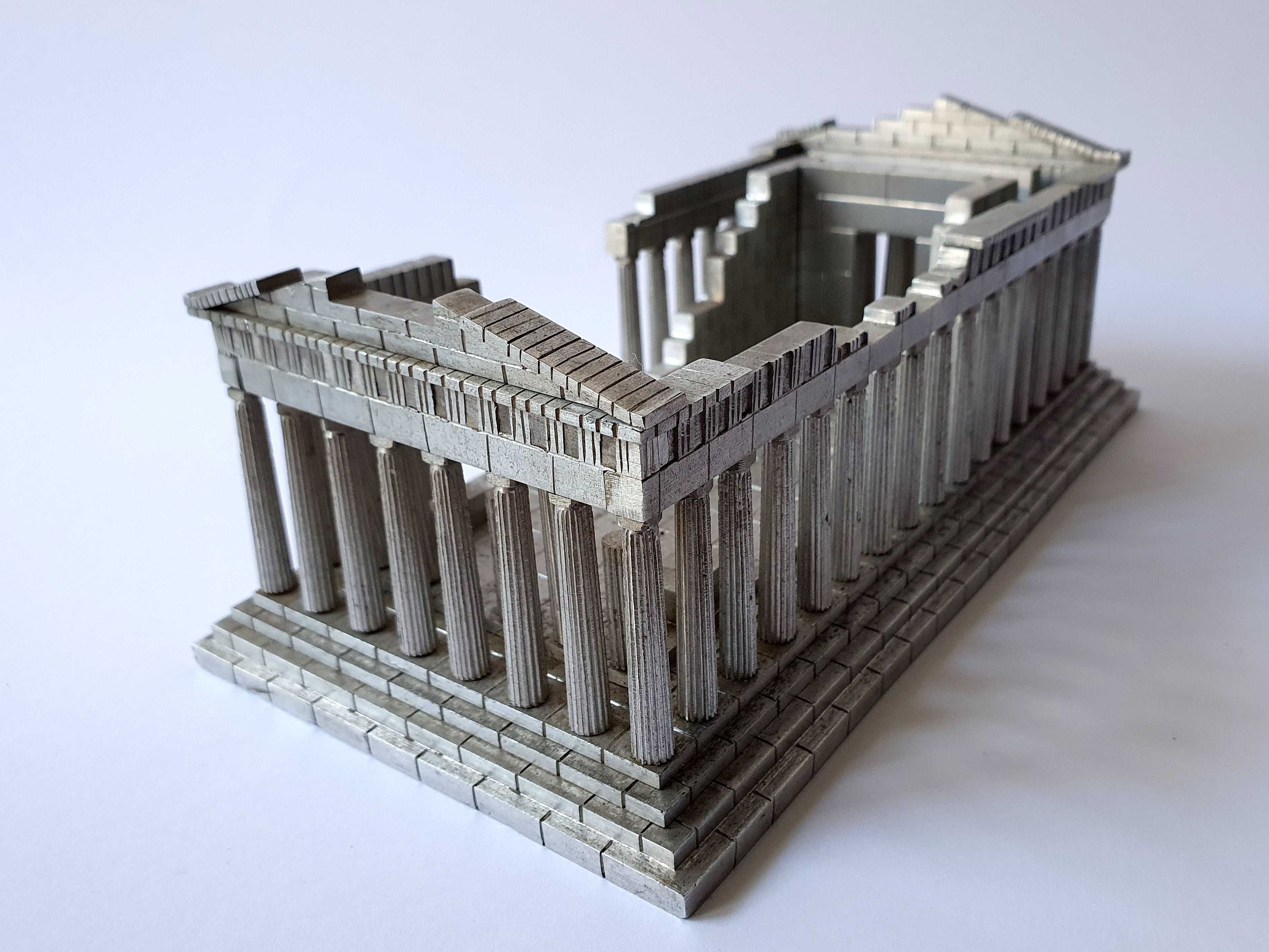 zabytkowy ręcznie wykonany model Akropol w Atenach