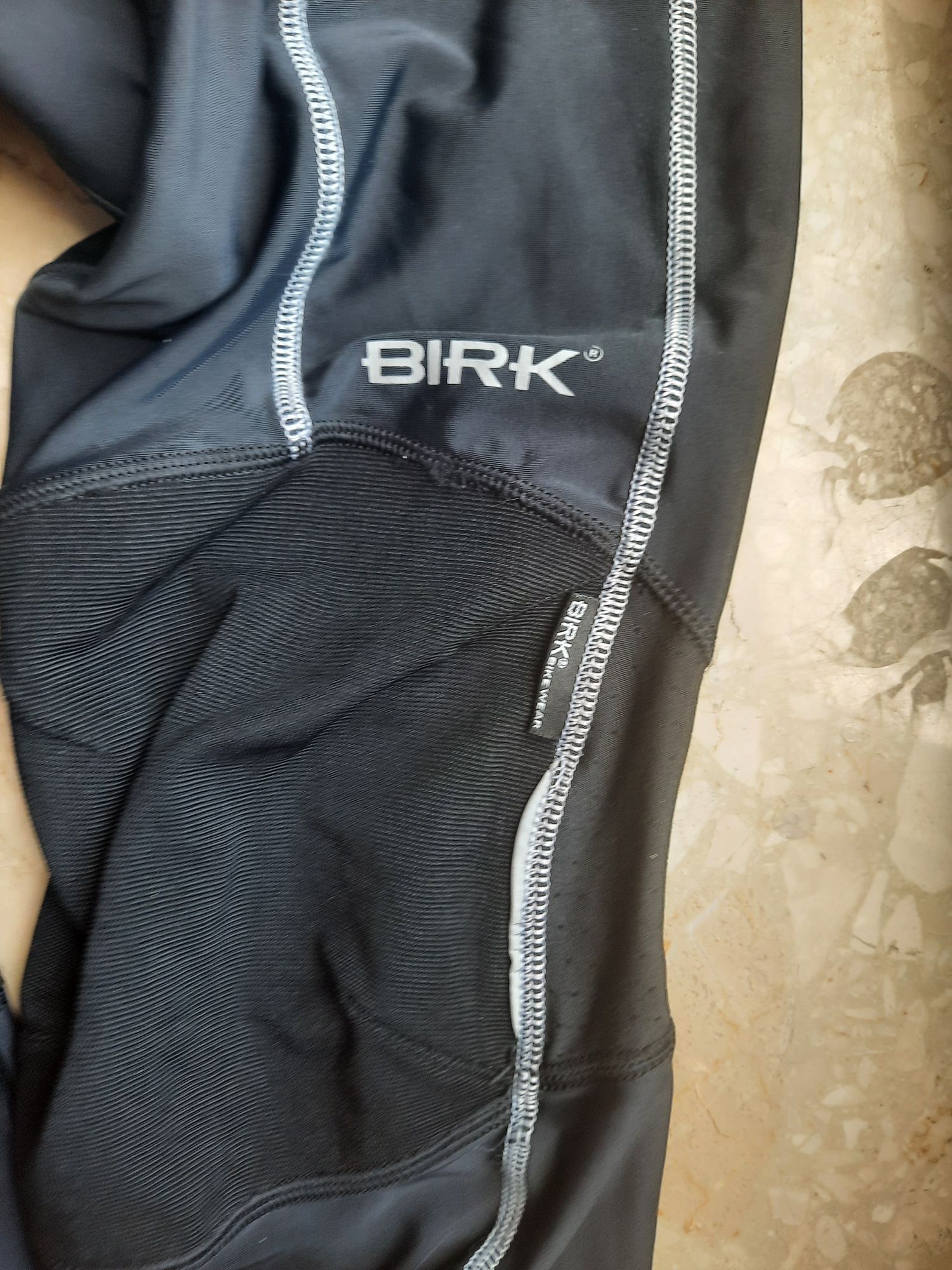 Getry leginsy rybaczki sportowe kolarskie męskie BIRK Bike Wear r. L